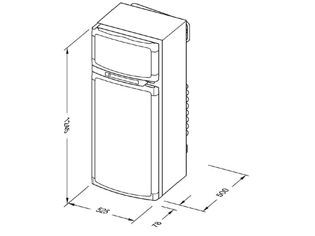 THETFORD Frigorifero N3150 A Apertura A Destra cucina frigoriferi